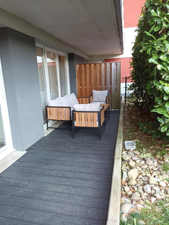 Tres Bel Appartement Rez De Jardin Appart De 53M2. Pfastatt Exterior foto